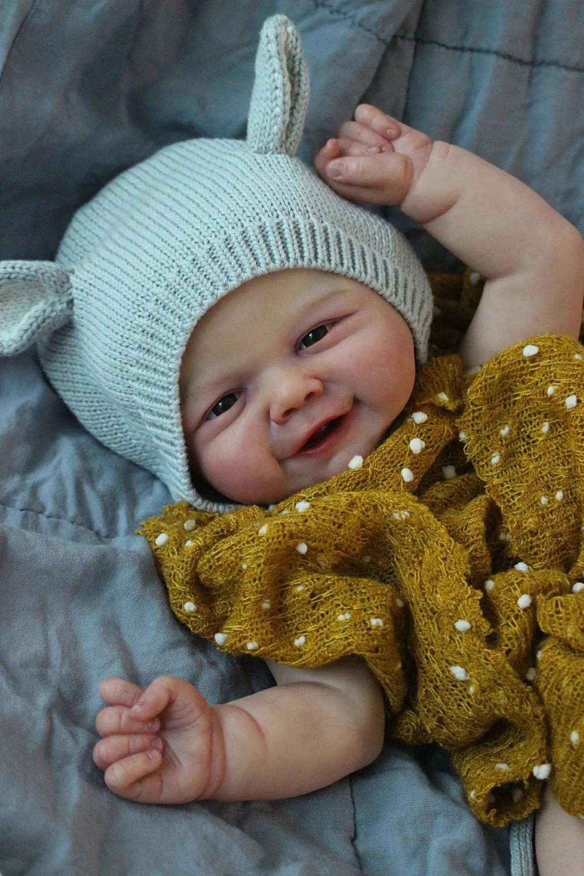 NPK 19-дюймовая кукла Vivienne с мягким корпусом Reborn, реалистичная 3D кожа, ручная роспись, волосы, сенсорная кукла, многослойная живопись
NPK 19-дюймовая кукла Vivienne с мягким корпусом Reborn, реалистичная 3D кожа, ручная роспись, волосы, сенсорная кукла, многослойная живопись