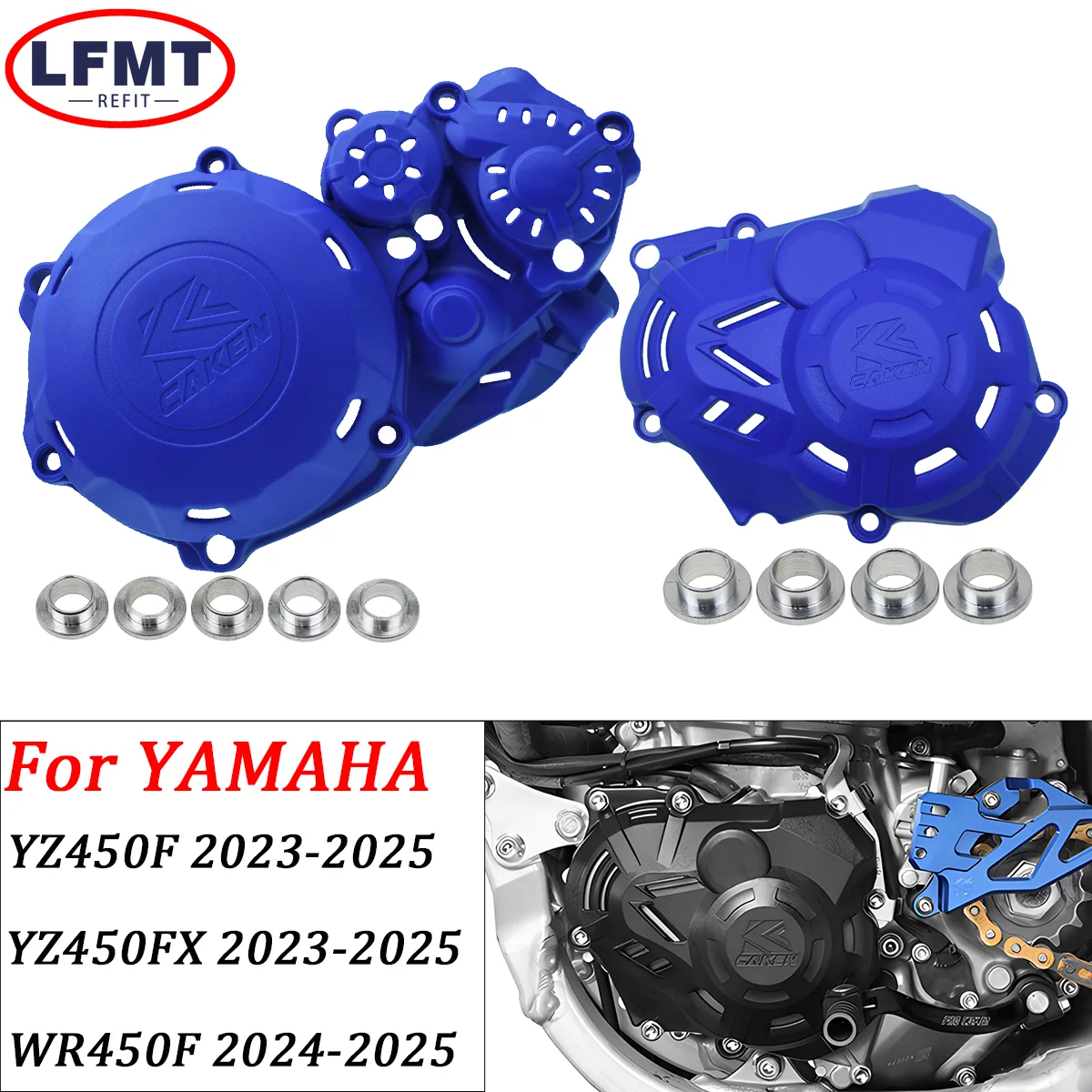 Motorcycle Accessories Engine Clutch Protection Cover For YAMAHA YZ450F 2023-2025 YZ450FX 2023-2025 WR450F 2024-2025 Dirt Bike
Motorcycle Accessories Engine Clutch Protection Cover For YAMAHA YZ450F 2023-2025 YZ450FX 2023-2025 WR450F 2024-2025 Dirt Bike