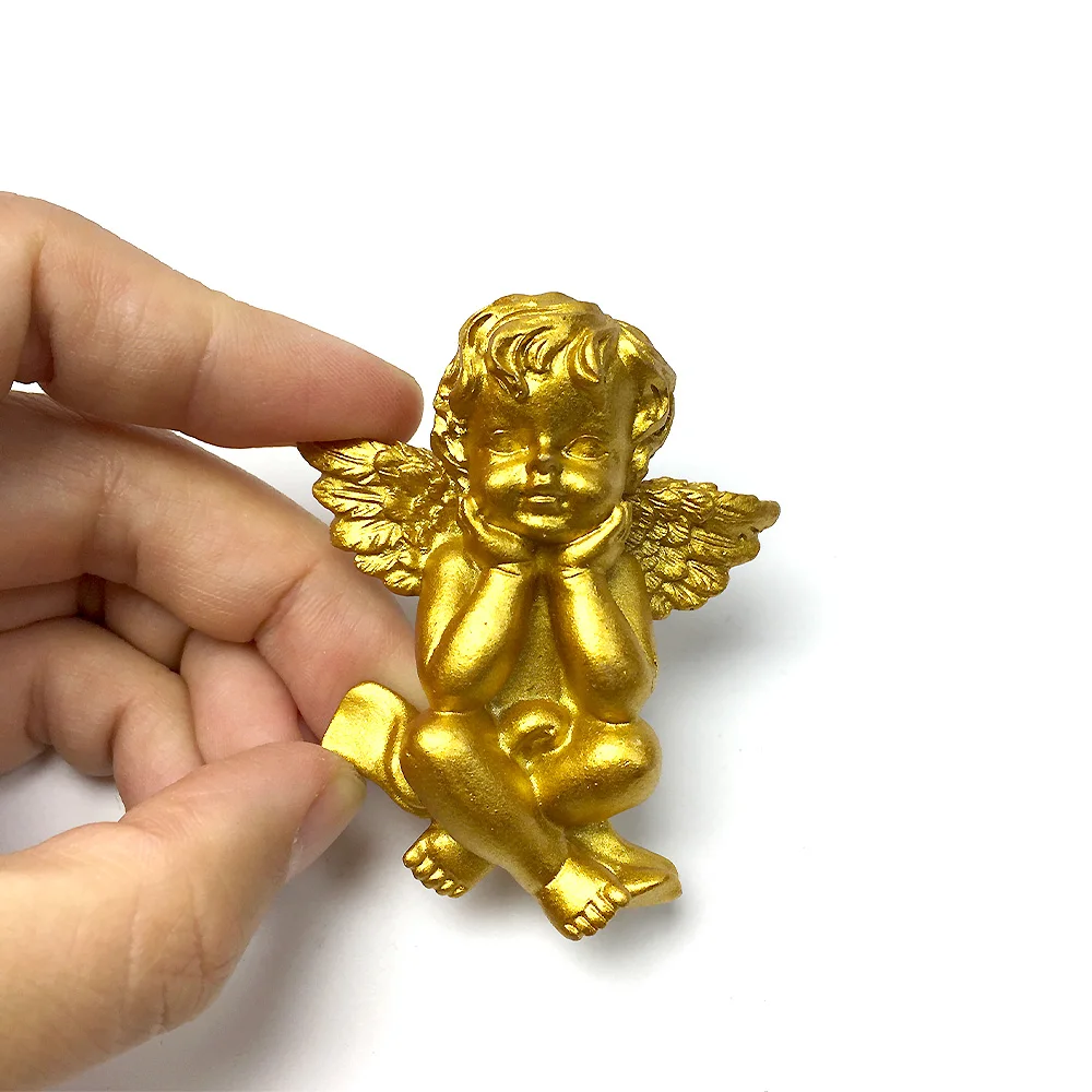 Golden Angel Refrigerator Magnet - Resin Material with Magnetism - Cute and Romantic Home Decor
Golden Angel Refrigerator Magnet - Resin Material with Magnetism - Cute and Romantic Home Decor
