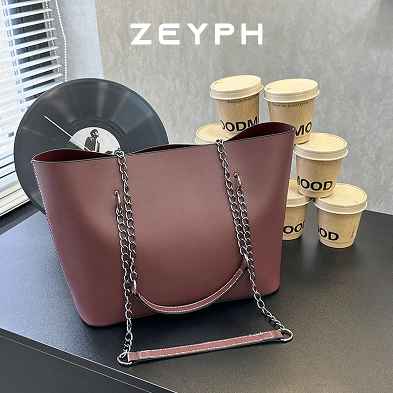 Zeyph Fashion Leather Tote Bag For Women 2025 Tend Female Simple Large High Capacity Shoulder Side Bag Handbags
Zeyph Fashion Leather Tote Bag For Women 2025 Tend Female Simple Large High Capacity Shoulder Side Bag Handbags
