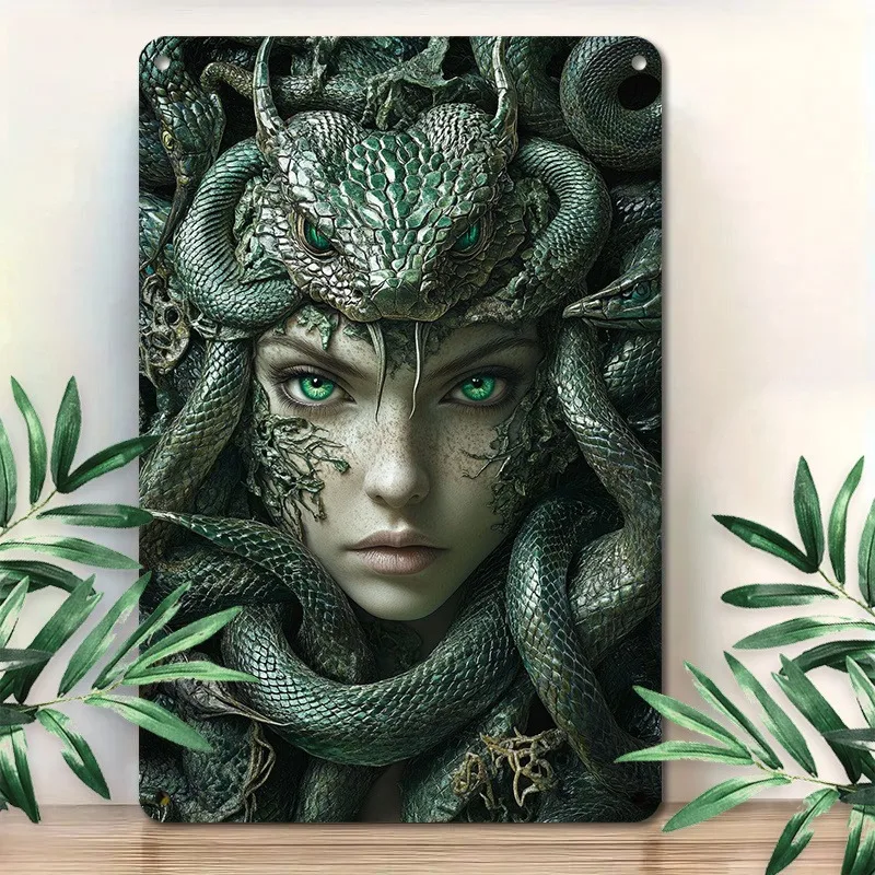 Metal Sign, Gothic Demon Theme, 2D Display Effect, High Bend Resistance, Vintage Style Decor for Home, Gym, Store - Unique Gift
Metal Sign, Gothic Demon Theme, 2D Display Effect, High Bend Resistance, Vintage Style Decor for Home, Gym, Store - Unique Gift