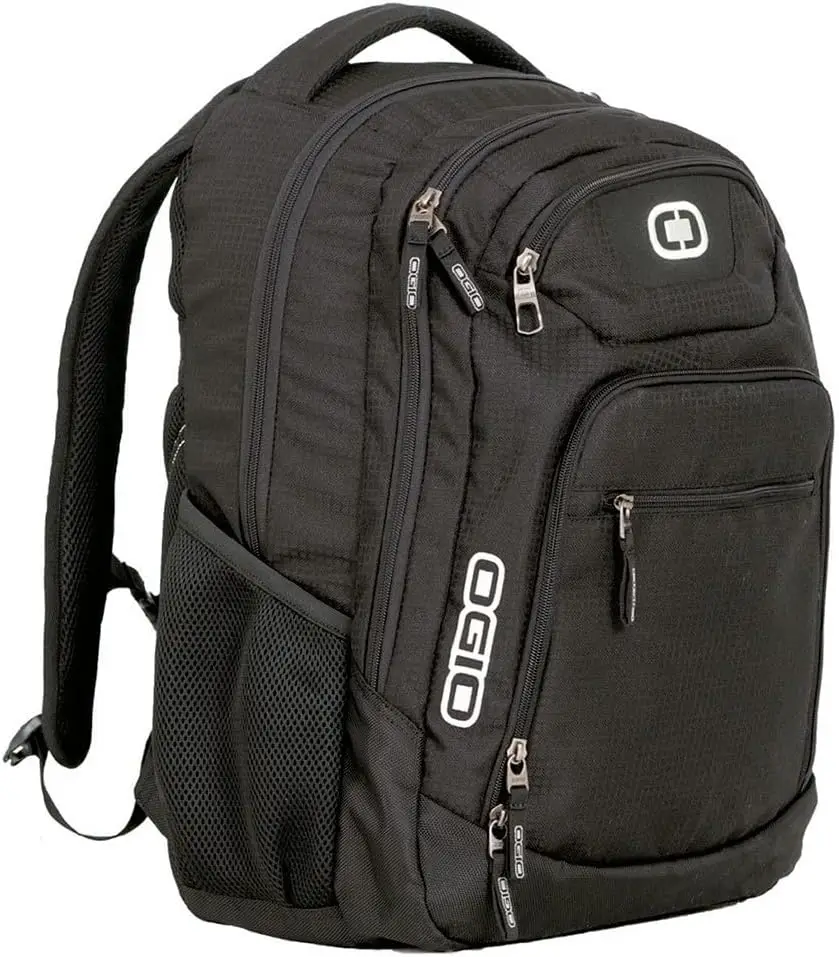 OGIO 411069.03 Black/Silver Excelsior Carry-On Commuter Backpack
OGIO 411069.03 Black/Silver Excelsior Carry-On Commuter Backpack