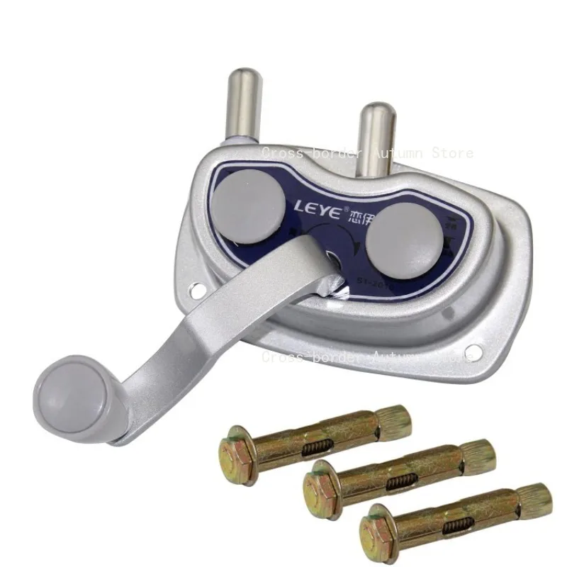 Aluminum Lifting Clothes Rack Accessories Three Hole Hand Crank Handle Universal Drying Lifter Repair Parts