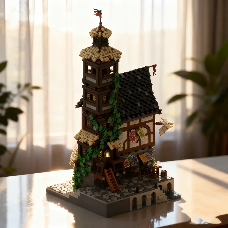 4830pcs MOC Port Sauvage The Leviathan Piratesed Model Building Blocks Festival Gift Construction Toy Idea Education Brick
4830pcs MOC Port Sauvage The Leviathan Piratesed Model Building Blocks Festival Gift Construction Toy Idea Education Brick