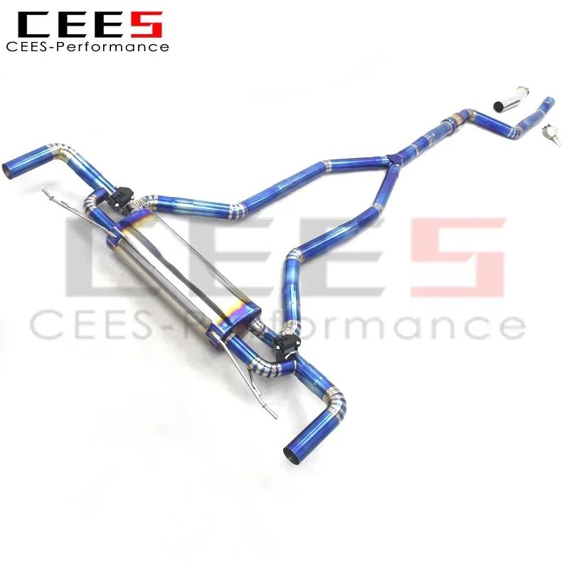 CEES Titanium Exhaust System for BMW X5/X6 B58 3.0T G05/G06 2019-2023 High Performance Valvetronic with Muffle Exhaust Assembly
CEES Titanium Exhaust System for BMW X5/X6 B58 3.0T G05/G06 2019-2023 High Performance Valvetronic with Muffle Exhaust Assembly