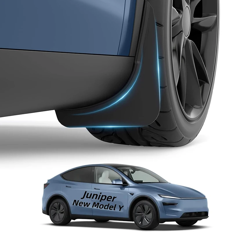 For Model Y Juniper Model 3 Highland 2026Accessories Mudguards Mud Flaps Guard Fender for Model Y Accessories 2025-2026 4Pcs/Set
For Model Y Juniper Model 3 Highland 2026Accessories Mudguards Mud Flaps Guard Fender for Model Y Accessories 2025-2026 4Pcs/Set