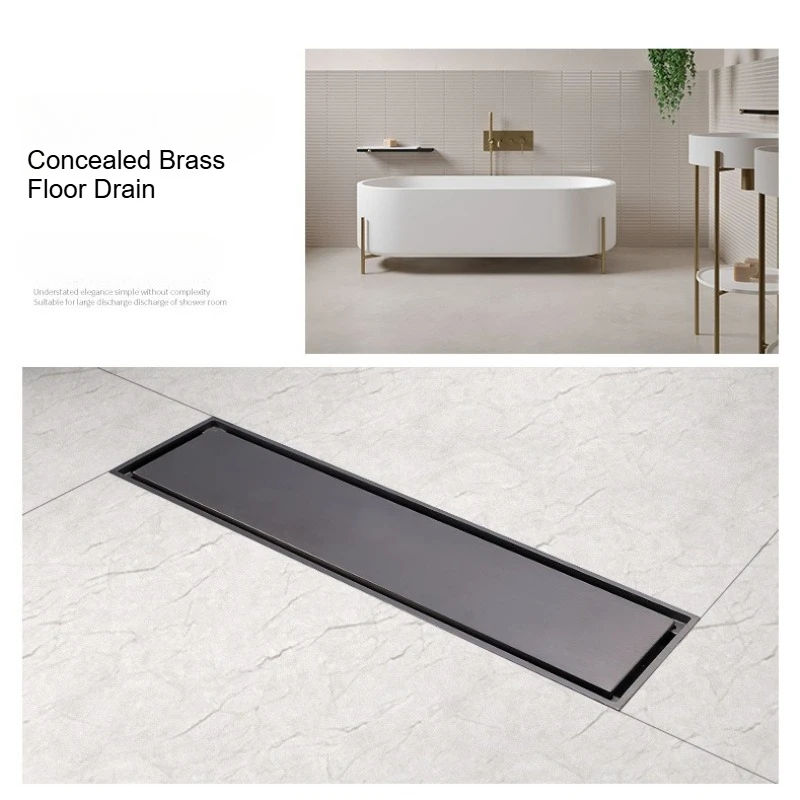 Gray Hygiene-Enhanced All Copper Deodorant Floor Drain - Magnetic Suspension High Capacity, Bathroom Invisible/Square/
Gray Hygiene-Enhanced All Copper Deodorant Floor Drain - Magnetic Suspension High Capacity, Bathroom Invisible/Square/