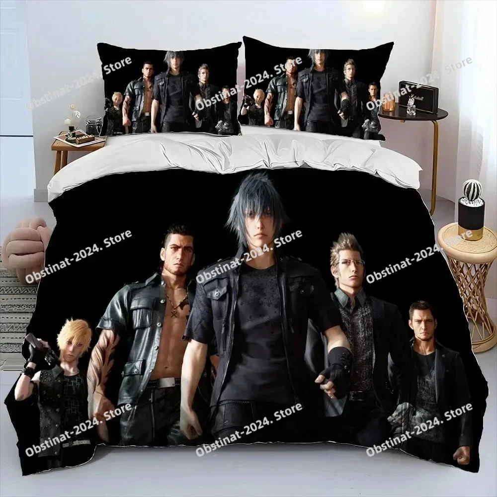 Final Fantasy Series Games Cartoon Comforter Printed Bed Set Duvet Cover Pillowcase Bedding Set Bed Linen Sheet Quilt Cover Full
Final Fantasy Series Games Cartoon Comforter Printed Bed Set Duvet Cover Pillowcase Bedding Set Bed Linen Sheet Quilt Cover Full