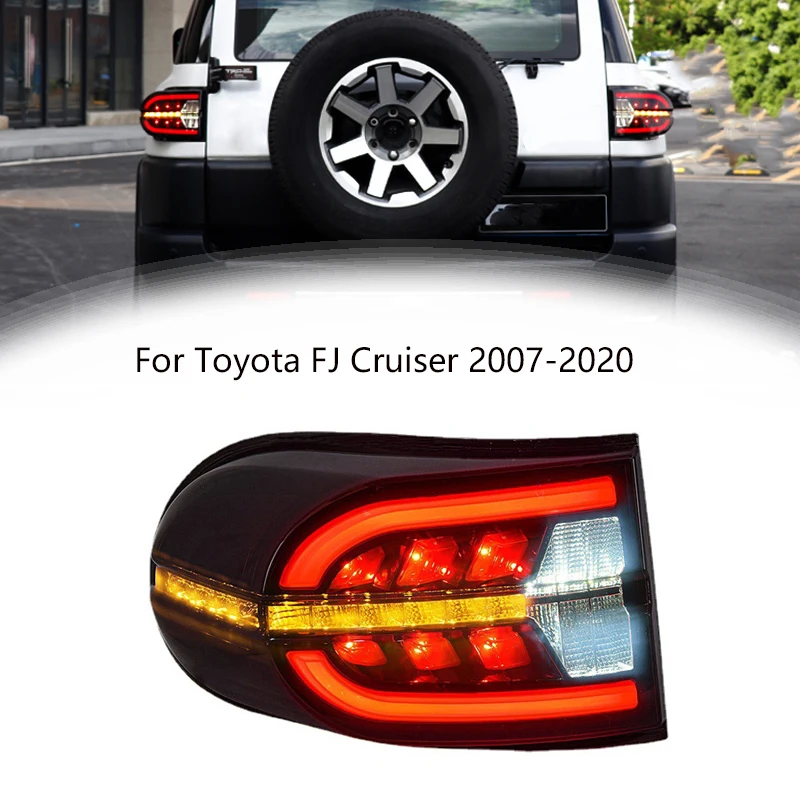 Задний светодиодный фонарь в сборе для Toyota FJ Cruiser 2007-2020, задний стоп-сигнал, задний фонарь поворота
Задний светодиодный фонарь в сборе для Toyota FJ Cruiser 2007-2020, задний стоп-сигнал, задний фонарь поворота