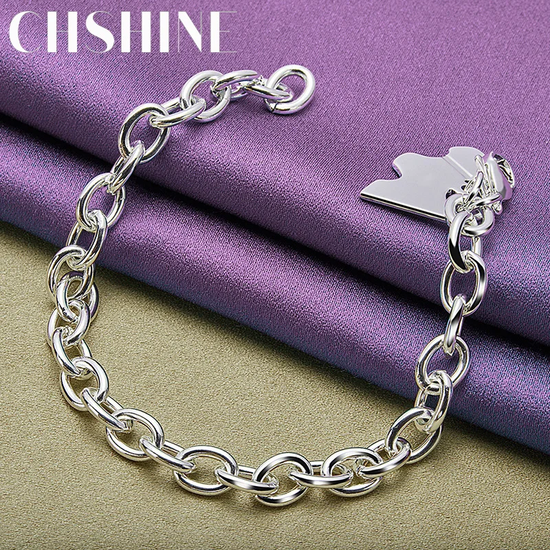 CHSHINE 925 Sterling Silver Cute Dog Pendant Bracelet For Women Lady Wedding Party Fashion Charm Jewelry Gifts
CHSHINE 925 Sterling Silver Cute Dog Pendant Bracelet For Women Lady Wedding Party Fashion Charm Jewelry Gifts