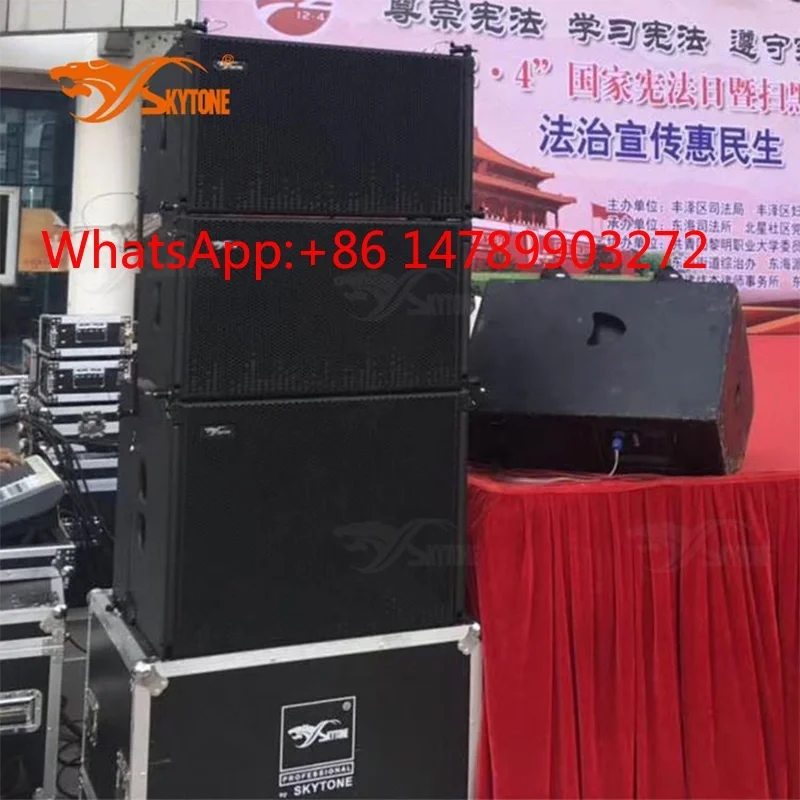 Skytone 12 Inch 8Ohm 800W Full Range Speaker Box, Professional Stage PA Equipment
Skytone 12 Inch 8Ohm 800W Full Range Speaker Box, Professional Stage PA Equipment