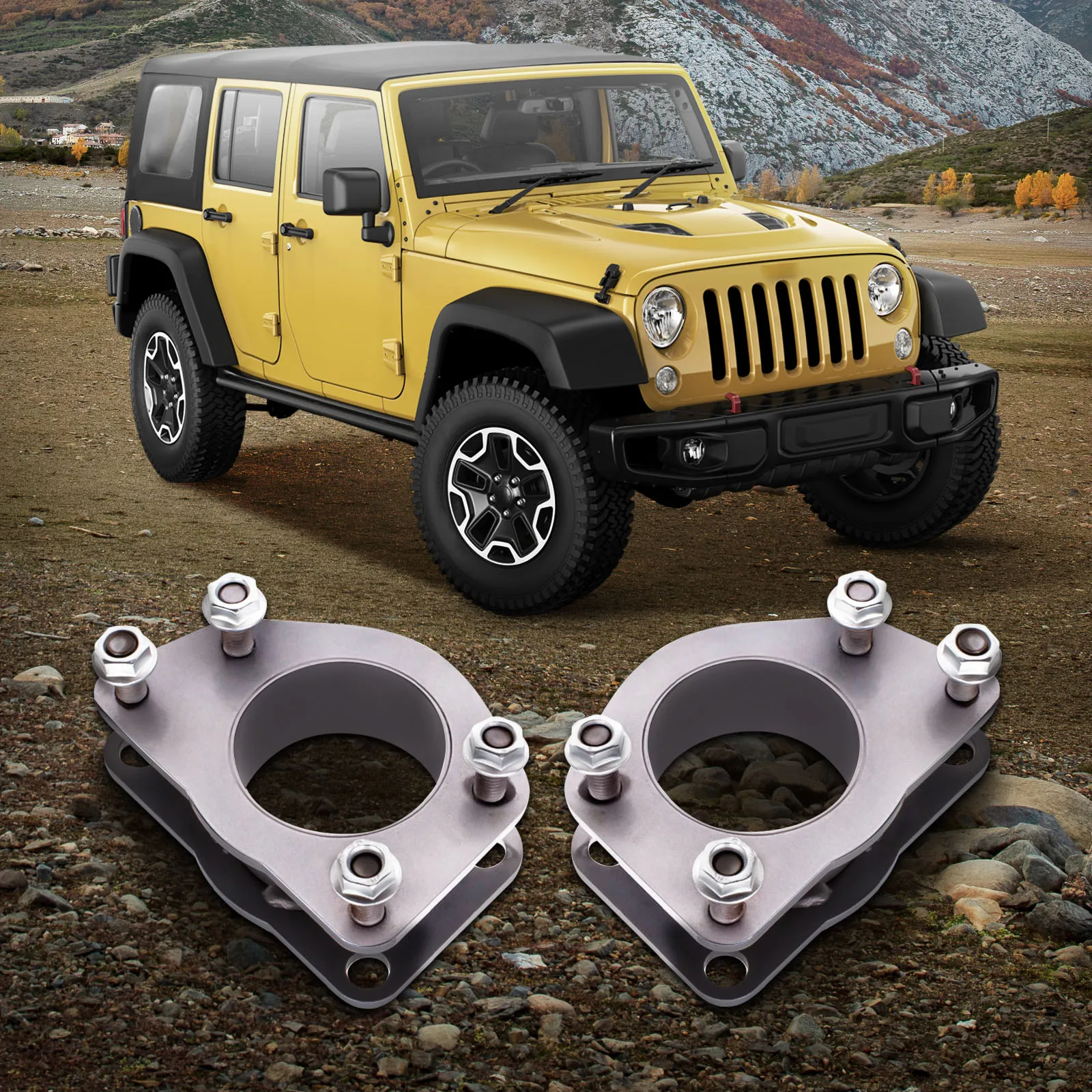 2" Front Leveling Lift Kit For Jeep Liberty KJ KK 2002-2012 for Dodge Nitro 2007-12
2" Front Leveling Lift Kit For Jeep Liberty KJ KK 2002-2012 for Dodge Nitro 2007-12