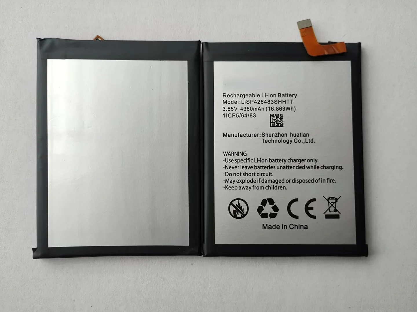 New production date for Blackview A95 battery 4380mAh Long standby time High capacity for Blackview LiSP426483SHHTT battery
New production date for Blackview A95 battery 4380mAh Long standby time High capacity for Blackview LiSP426483SHHTT battery