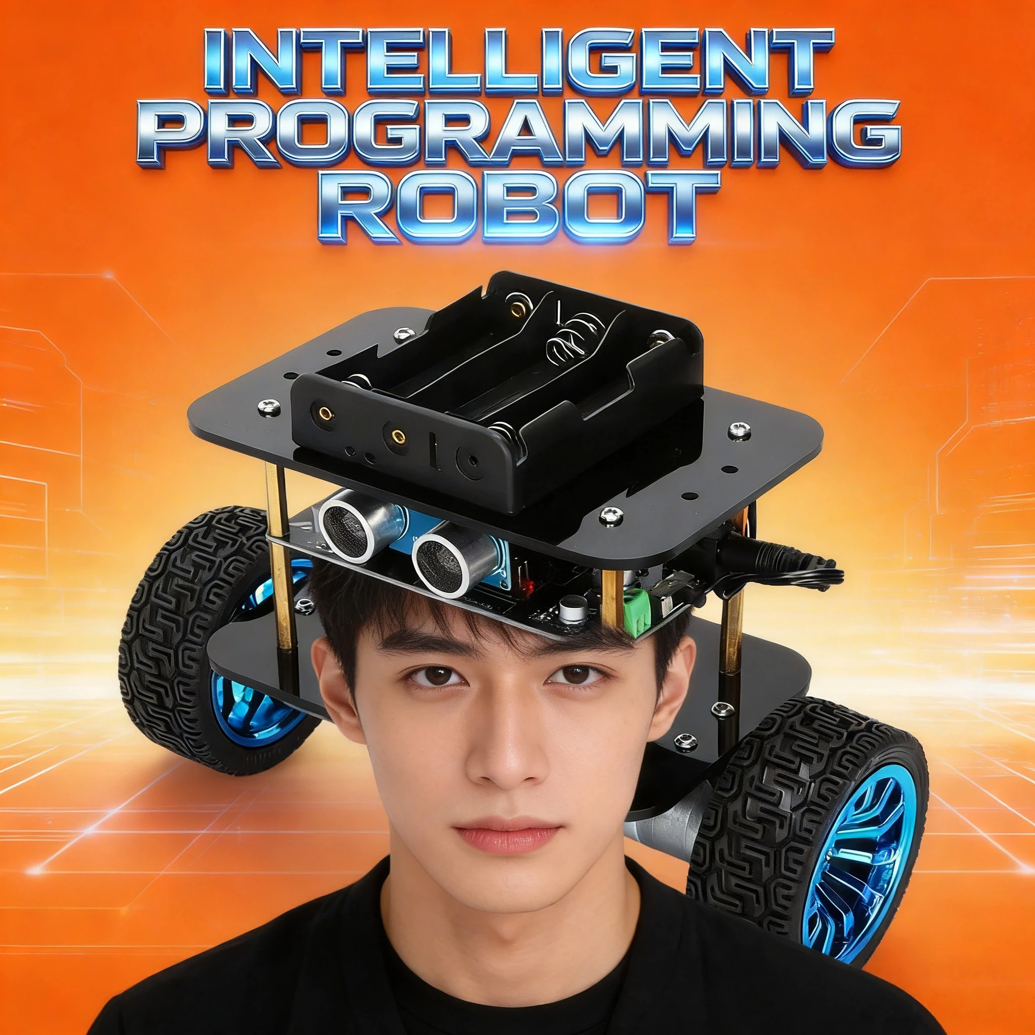 Набор для самостоятельной сборки балансирующего робота Phot 3.0 для Arduino: высокая стабильность, ультразвуковое и Bluetooth-управление, для программирования и соревнований
Набор для самостоятельной сборки балансирующего робота Phot 3.0 для Arduino: высокая стабильность, ультразвуковое и Bluetooth-управление, для программирования и соревнований