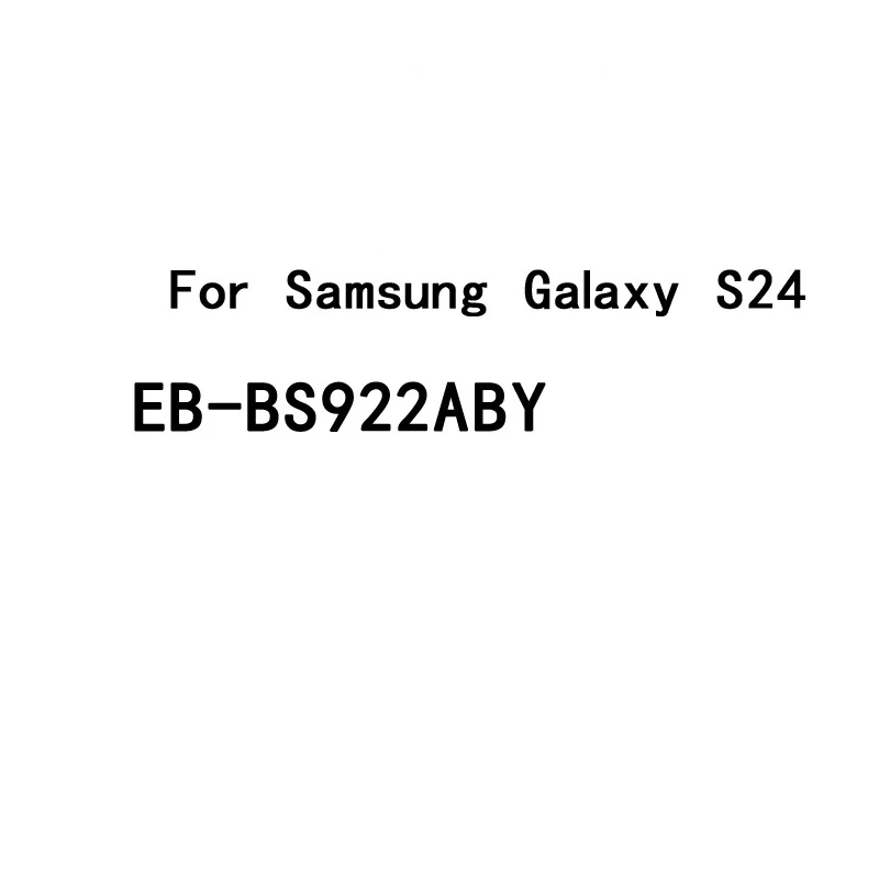 Fast Shipping New Battery EB-BS922ABY 4000mAh Battery For Samsung Galaxy S24 Batteries Bateria Batterij With Free Tools
Fast Shipping New Battery EB-BS922ABY 4000mAh Battery For Samsung Galaxy S24 Batteries Bateria Batterij With Free Tools