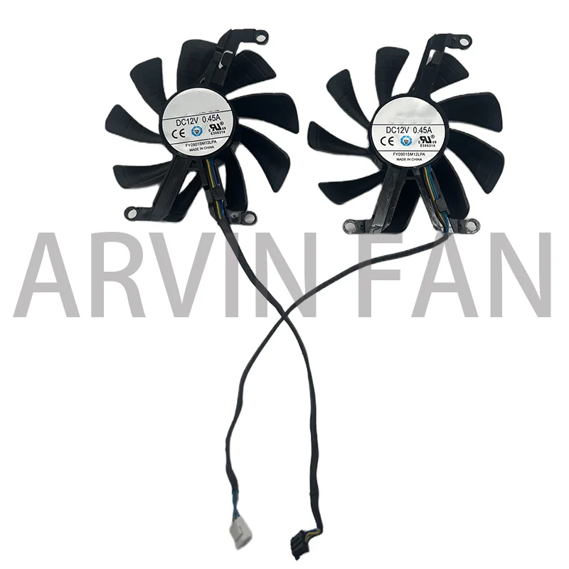 2Pcs/Set TH9215S2H-PAA01 Graphics Cooler Fan For PNY GeForce RTX3060 12GB UPRISING RTX3060Ti 8GB XLR8 FY09015M12LPA
2Pcs/Set TH9215S2H-PAA01 Graphics Cooler Fan For PNY GeForce RTX3060 12GB UPRISING RTX3060Ti 8GB XLR8 FY09015M12LPA