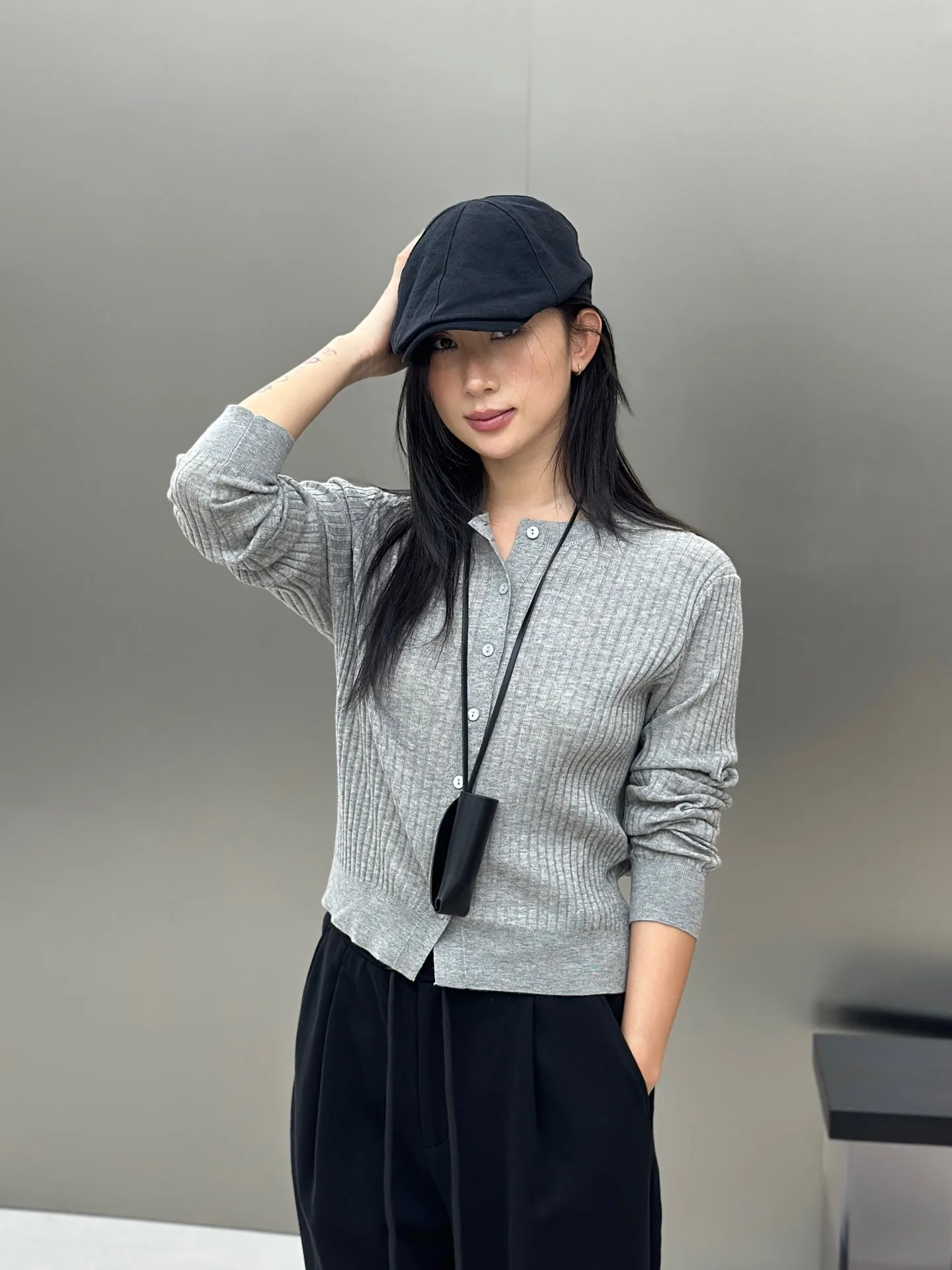 Soft Pure Color round Ne Knitted Sweater Woolen Ribbing Elastic Women's Inner Wear Bodhl Brand Street Sle Long Sve
Soft Pure Color round Ne Knitted Sweater Woolen Ribbing Elastic Women's Inner Wear Bodhl Brand Street Sle Long Sve