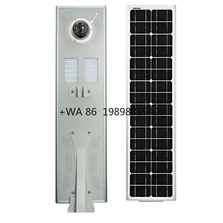 Waterproof Integrated Solar Street Light with Cctv Monitoring
Waterproof Integrated Solar Street Light with Cctv Monitoring