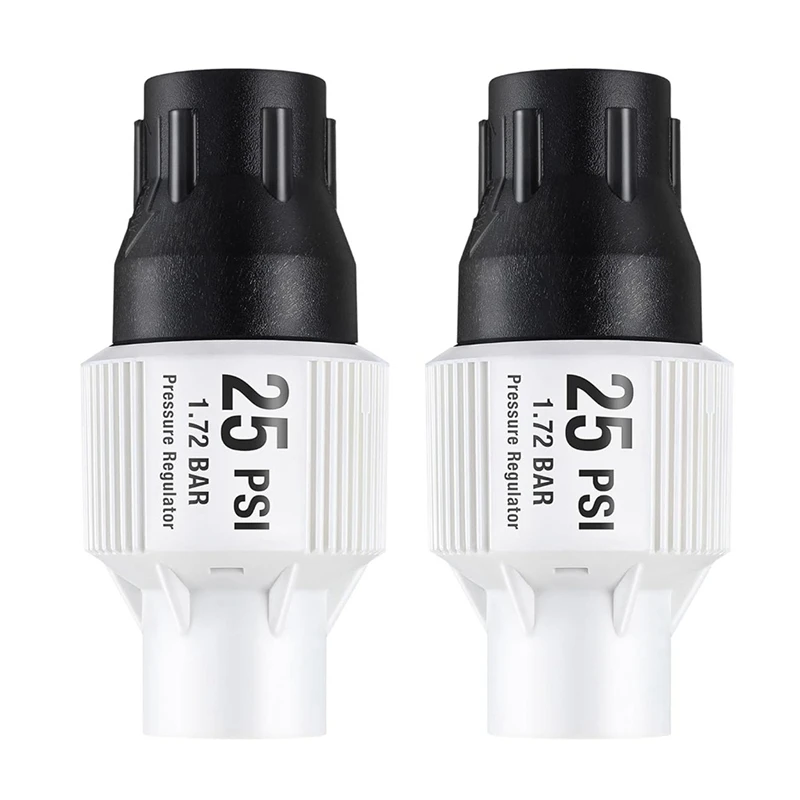 Комплект регулятора давления капельного орошения, 2 упаковки, 25psi, для шланга сада/крана 3/4 дюйма
Комплект регулятора давления капельного орошения, 2 упаковки, 25psi, для шланга сада/крана 3/4 дюйма