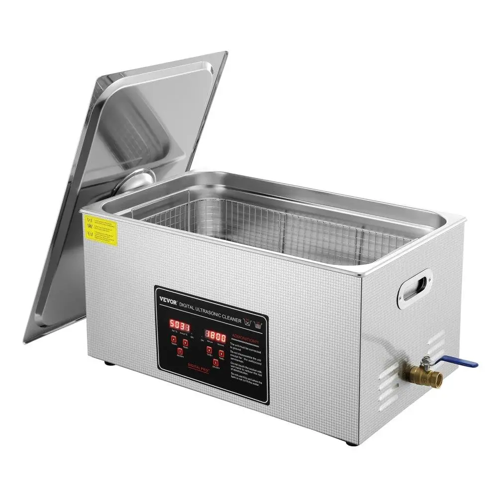 Ultrasonic Jewelry Cleaner Digital Timer Heater Stainless Steel Cleaning Machine Watches for glasses Rings Small Parts 22L
Ultrasonic Jewelry Cleaner Digital Timer Heater Stainless Steel Cleaning Machine Watches for glasses Rings Small Parts 22L