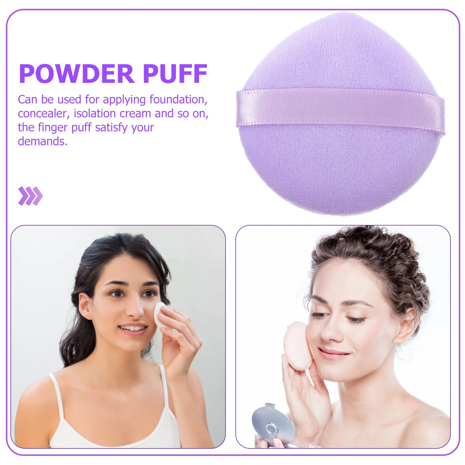 10Pcs Small Makeup Portable Powder Women Beauty Puff for Foundation Concealer Isolation Cream Powder Puff
10Pcs Small Makeup Portable Powder Women Beauty Puff for Foundation Concealer Isolation Cream Powder Puff