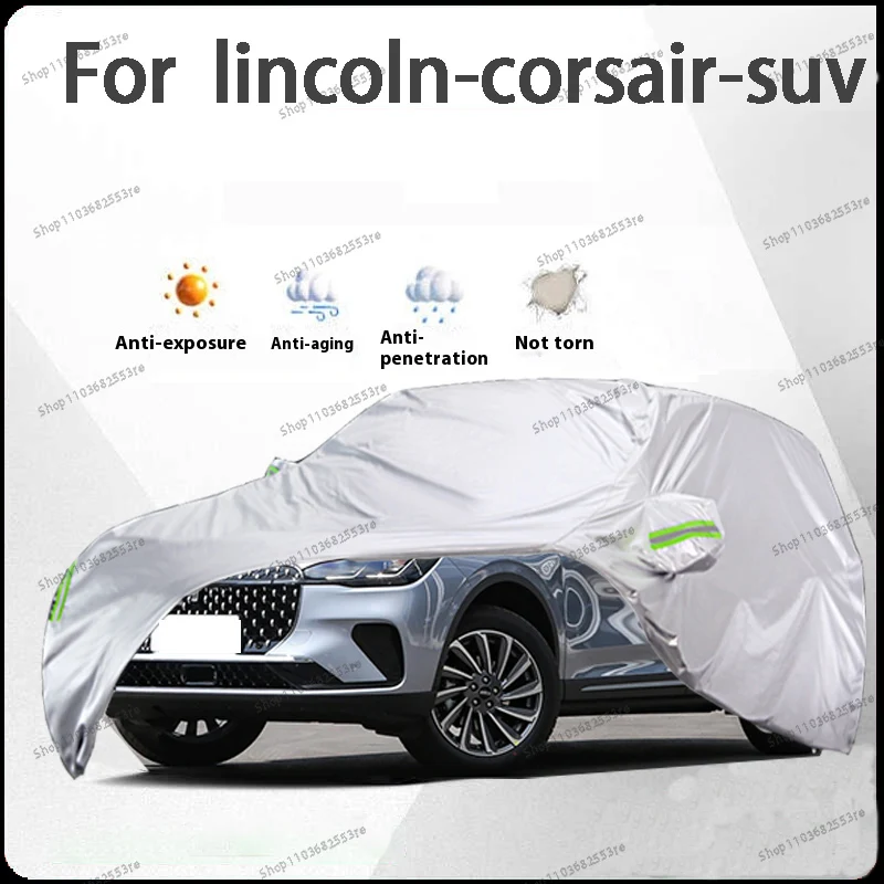 For Lincoln Corsair Fit Car Cover Waterproof Dustproof Sunshade (UV) Snowproof Silve Full Cover with All-Day Protection
For Lincoln Corsair Fit Car Cover Waterproof Dustproof Sunshade (UV) Snowproof Silve Full Cover with All-Day Protection