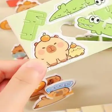 30Pcs/Set Cartoon Animal Capybara Theme Paper Jigsaw Puzzle Toys Children's Paper 3D Capybara Shaped Favors For Birthday Party
30Pcs/Set Cartoon Animal Capybara Theme Paper Jigsaw Puzzle Toys Children's Paper 3D Capybara Shaped Favors For Birthday Party
