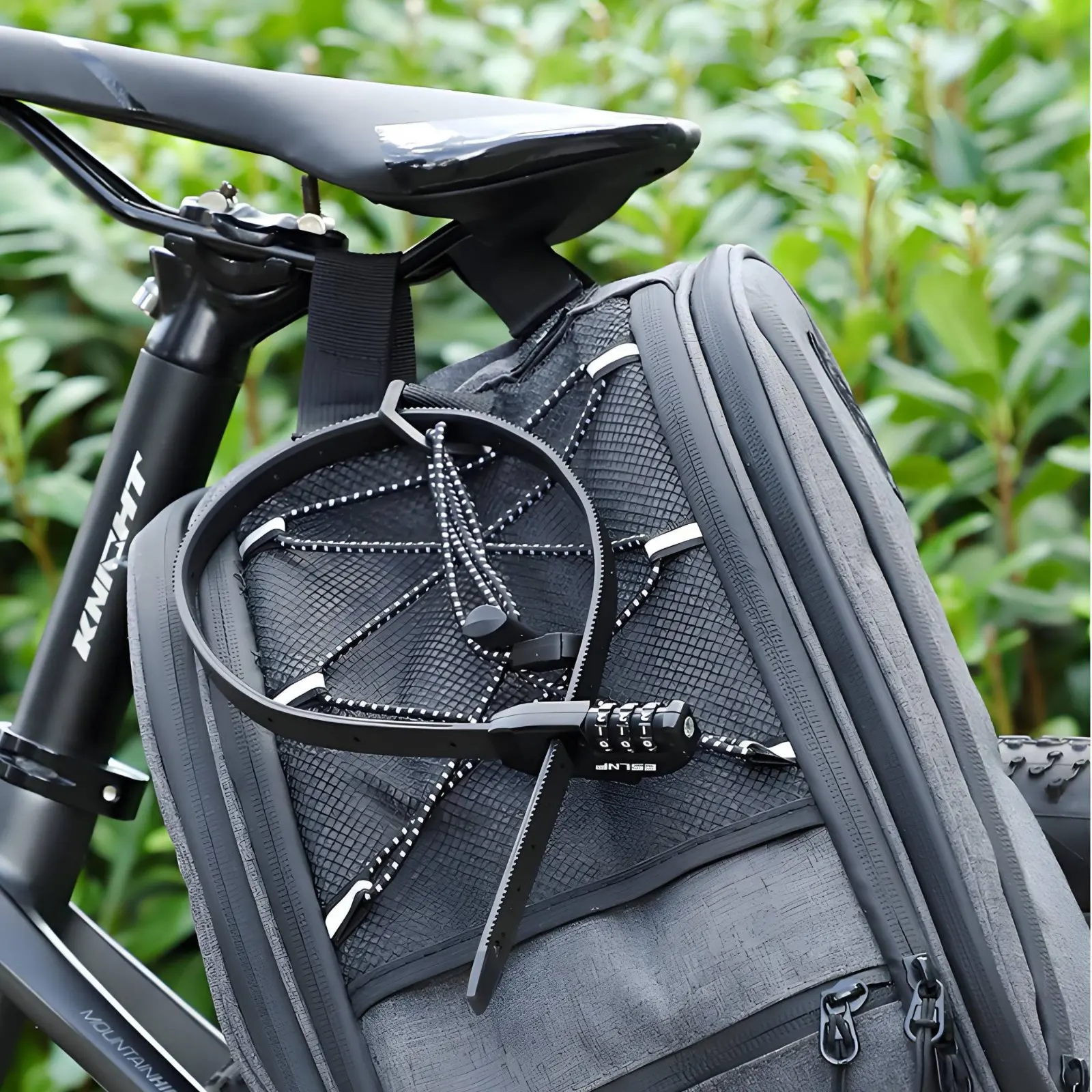 Combination Cycle Lock Keyless Resettable Bike Lock Vehicle Security Multifunction Built-in Steel Cable for Travel
Combination Cycle Lock Keyless Resettable Bike Lock Vehicle Security Multifunction Built-in Steel Cable for Travel