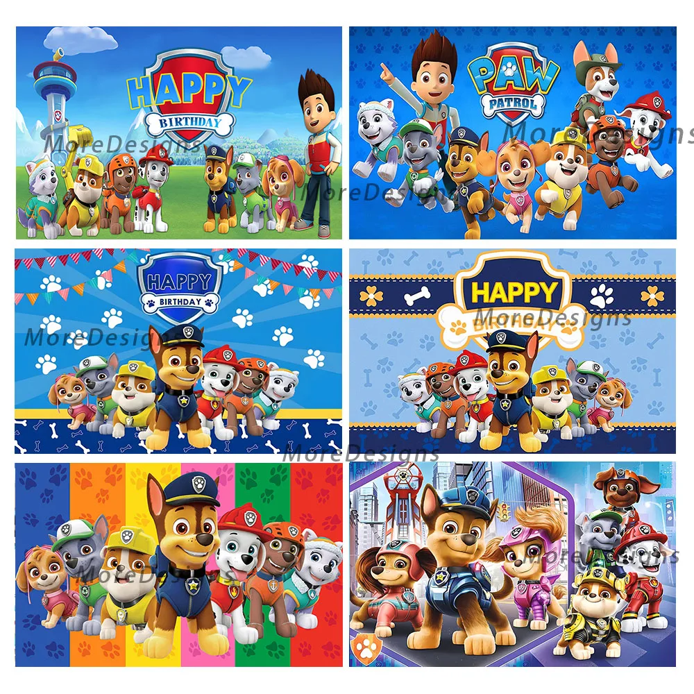 Paw Patrol Photo Backdrop Banner Cartoon Baby Shower Kids Birthday Party Decoration Vinyl Polyester Photography Background 
Paw Patrol Photo Backdrop Banner Cartoon Baby Shower Kids Birthday Party Decoration Vinyl Polyester Photography Background