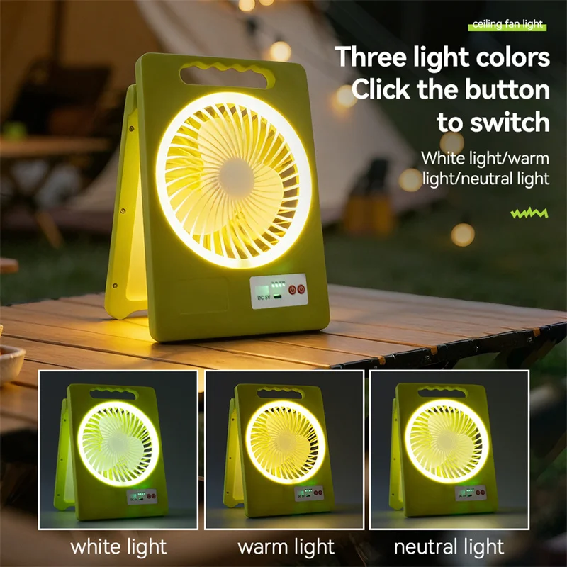 Foldable Solar Fan Light Outdoor Camping Lights IP65 Waterproof Portable Handheld Picnic Emergency USB Charging Desktop Fan Lamp
Foldable Solar Fan Light Outdoor Camping Lights IP65 Waterproof Portable Handheld Picnic Emergency USB Charging Desktop Fan Lamp