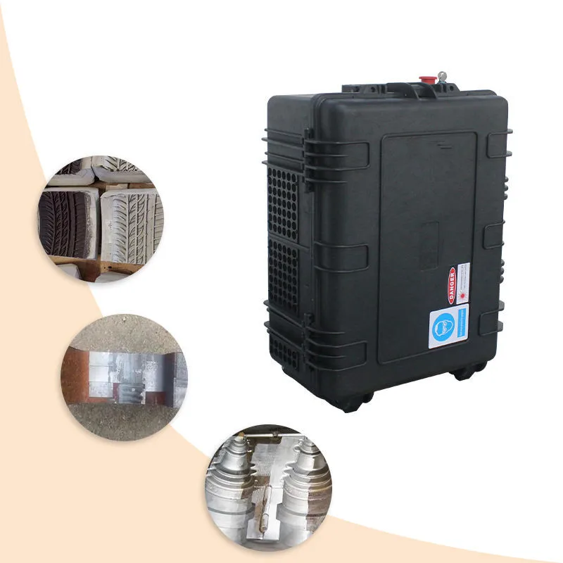 Импульсное лазерное чистящее оборудование типа багажа Удаление оксидного покрытия 300 Вт Лазерная чистящая машина для продажи
Импульсное лазерное чистящее оборудование типа багажа Удаление оксидного покрытия 300 Вт Лазерная чистящая машина для продажи