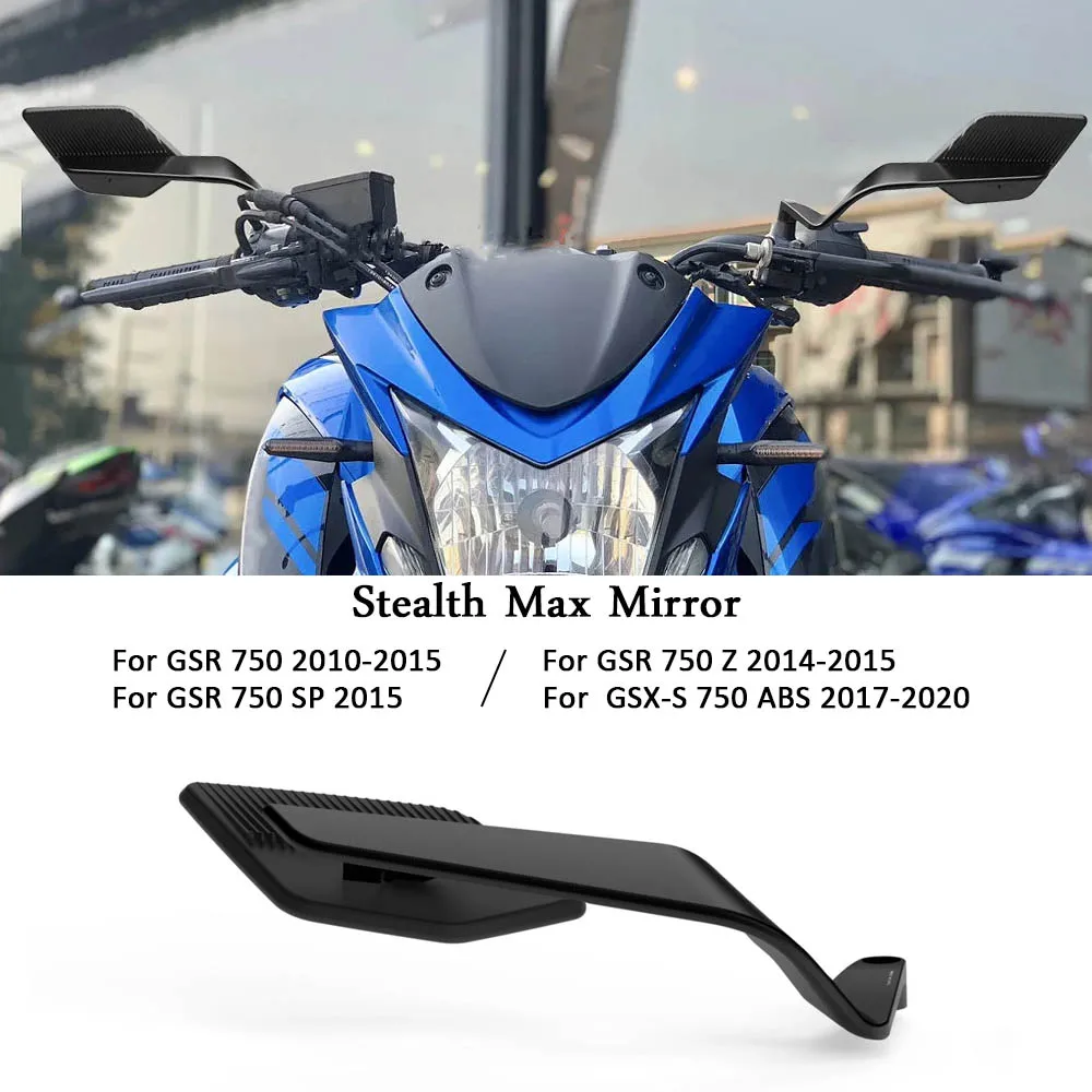 New Motorcycle Rearview Mirrors For Suzuki GSR 750 Z GSR750 SP GSX-S750 GSX-S 750 ABS Wide Angle Adjustable Side Rearview Mirror
New Motorcycle Rearview Mirrors For Suzuki GSR 750 Z GSR750 SP GSX-S750 GSX-S 750 ABS Wide Angle Adjustable Side Rearview Mirror