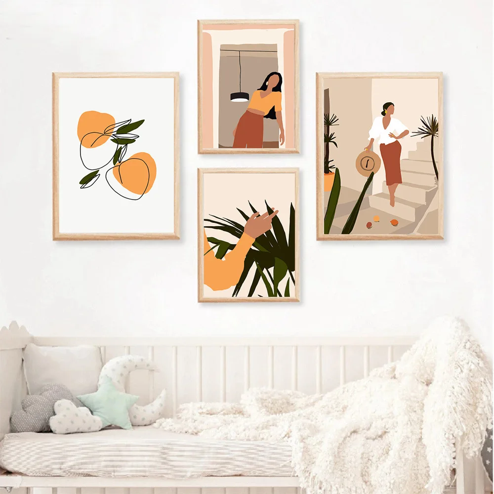 Morandi geometric abstract figure green plant living room bedroom porch decorative canvas painting
Morandi geometric abstract figure green plant living room bedroom porch decorative canvas painting