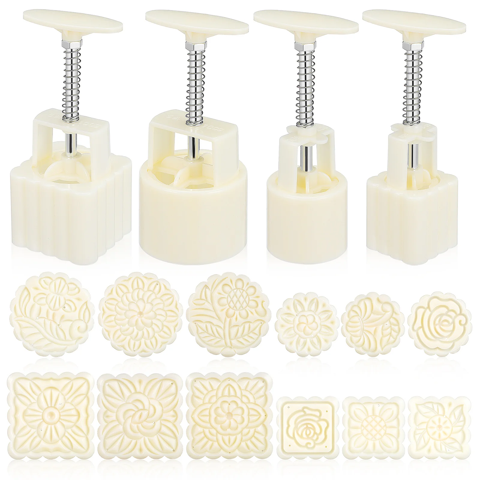 1 set Hand Press ABS Baking Set 12 Patterns Cookie Stamps Cake Mold Material Round Square Cake Tools
1 set Hand Press ABS Baking Set 12 Patterns Cookie Stamps Cake Mold Material Round Square Cake Tools