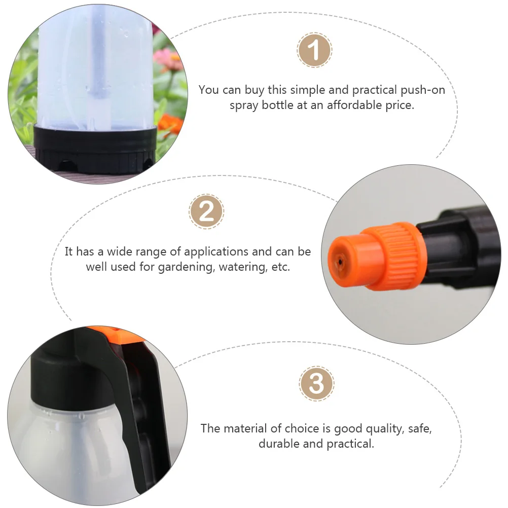 1pc Manual Air Pressure Spray Pot Durable Garden Sprayer Mist Bottle for Plants Travel Car Wash Watering Can Gardening Accessory
1pc Manual Air Pressure Spray Pot Durable Garden Sprayer Mist Bottle for Plants Travel Car Wash Watering Can Gardening Accessory