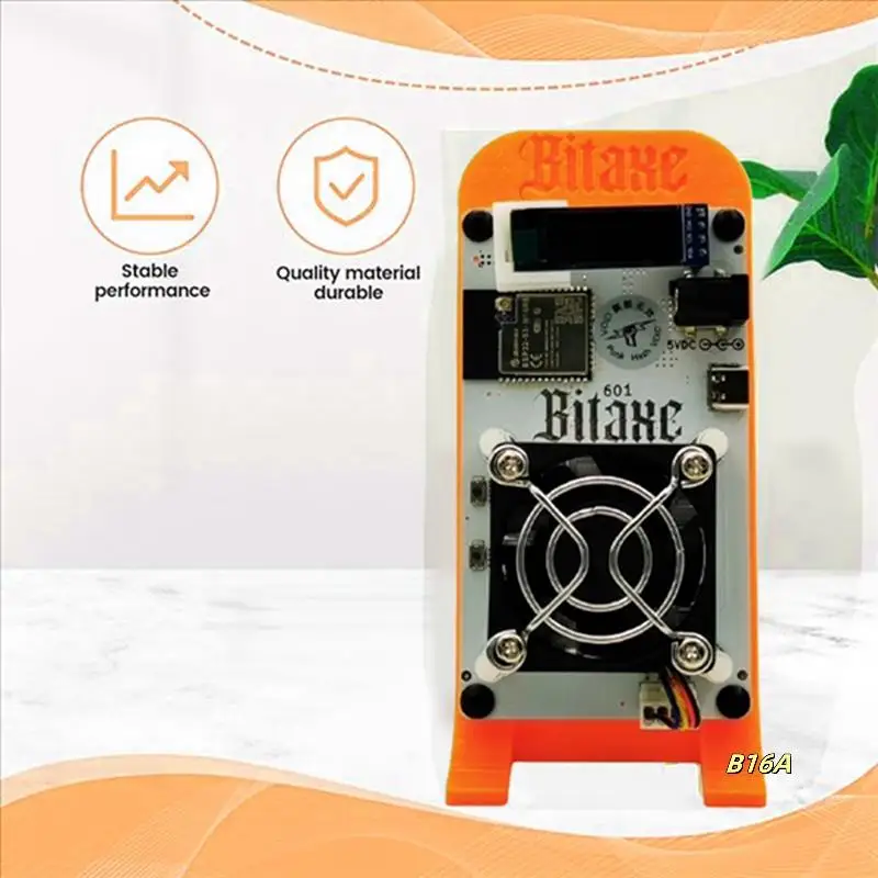 Bitaxe Gamma 601 Solo Miner 1.2TH/S BM1370 Asic Chip 18 Вт от Antminer S21 Pro Crypto Miner Bitcoin BTC Miner
Bitaxe Gamma 601 Solo Miner 1.2TH/S BM1370 Asic Chip 18 Вт от Antminer S21 Pro Crypto Miner Bitcoin BTC Miner