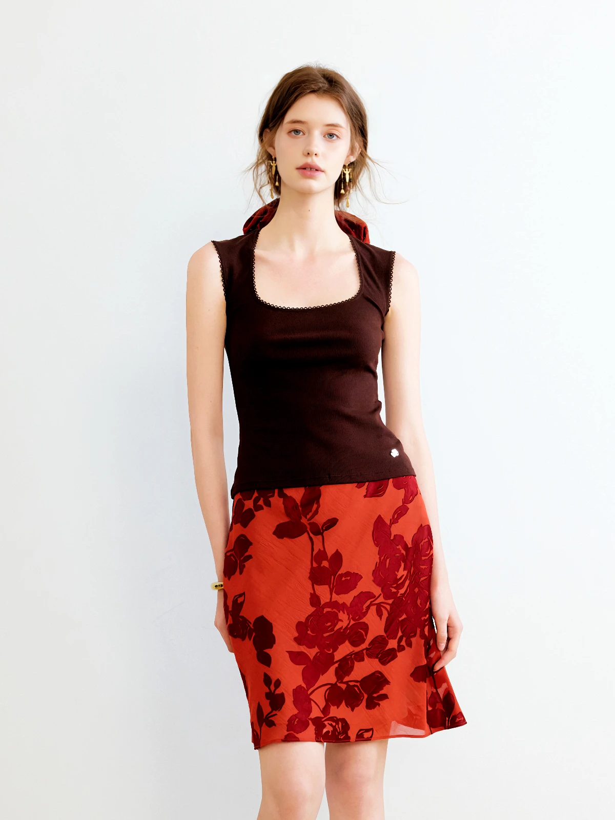 Summer New Arrival Lace Trimmed Cotton Blend Square Collar Vest Pure Desire Slimming Effect French Sle Women's Outerwear
Summer New Arrival Lace Trimmed Cotton Blend Square Collar Vest Pure Desire Slimming Effect French Sle Women's Outerwear