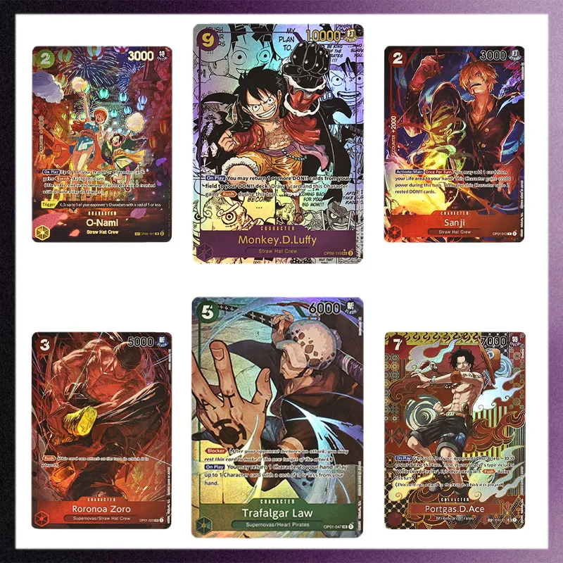 One Piece OPCG Anime Card English Version Luffy / Zoro / Law / Yamato / Nami Proxy Cards Trading Game Cards Collectible Cards
One Piece OPCG Anime Card English Version Luffy / Zoro / Law / Yamato / Nami Proxy Cards Trading Game Cards Collectible Cards