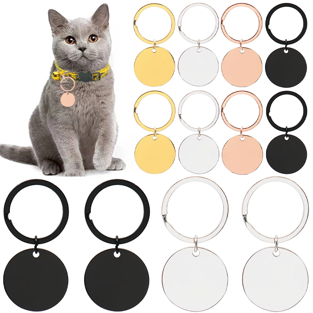 50/20PCS Pet Collar Metal Accessories Dog Blank Label Engraving Personality Cat ID Tag Necklace Charm Accessories
50/20PCS Pet Collar Metal Accessories Dog Blank Label Engraving Personality Cat ID Tag Necklace Charm Accessories