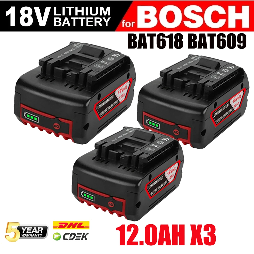 for Bosch 18V professional system Draadloze tool Bat609 Bat618 Gba18v80 battery, for Bosch power tool rechargeable battery
for Bosch 18V professional system Draadloze tool Bat609 Bat618 Gba18v80 battery, for Bosch power tool rechargeable battery