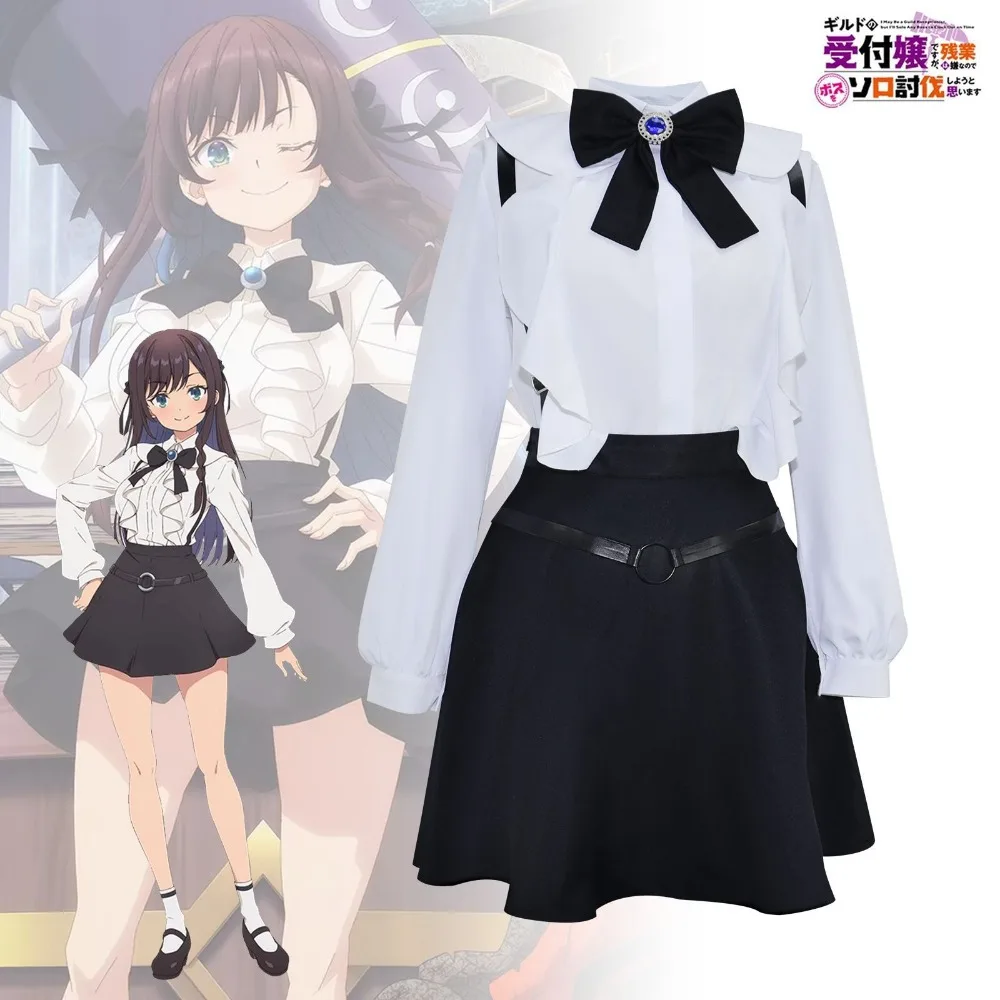 I May Be A Guild Receptionist Alina Same Style Cosplay Costume Cute Dress Adult Women Halloween Carnival Stage Performance Wear
I May Be A Guild Receptionist Alina Same Style Cosplay Costume Cute Dress Adult Women Halloween Carnival Stage Performance Wear