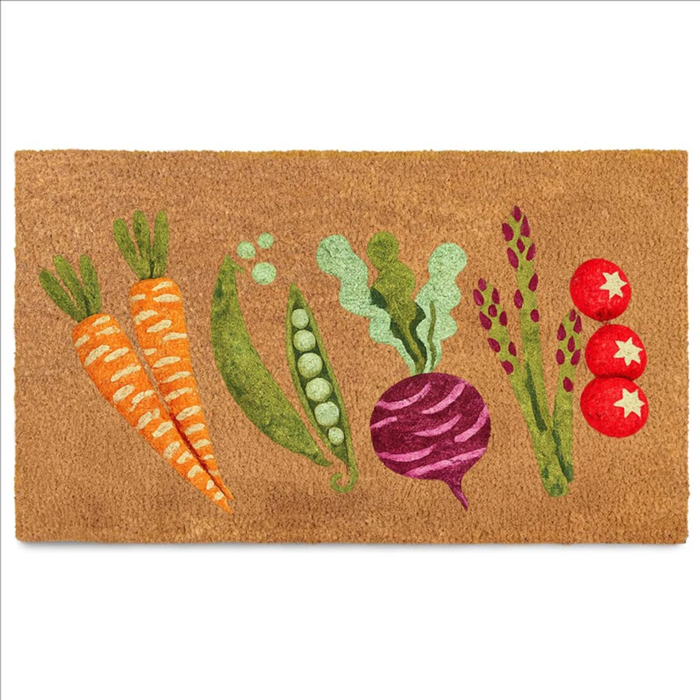 Vegetable Garden Doormat Carrot Tomato Design Cute Farmhouse Front Door Rug Non Slip Coir Mat Spring Porch Entryway Decor
Vegetable Garden Doormat Carrot Tomato Design Cute Farmhouse Front Door Rug Non Slip Coir Mat Spring Porch Entryway Decor
