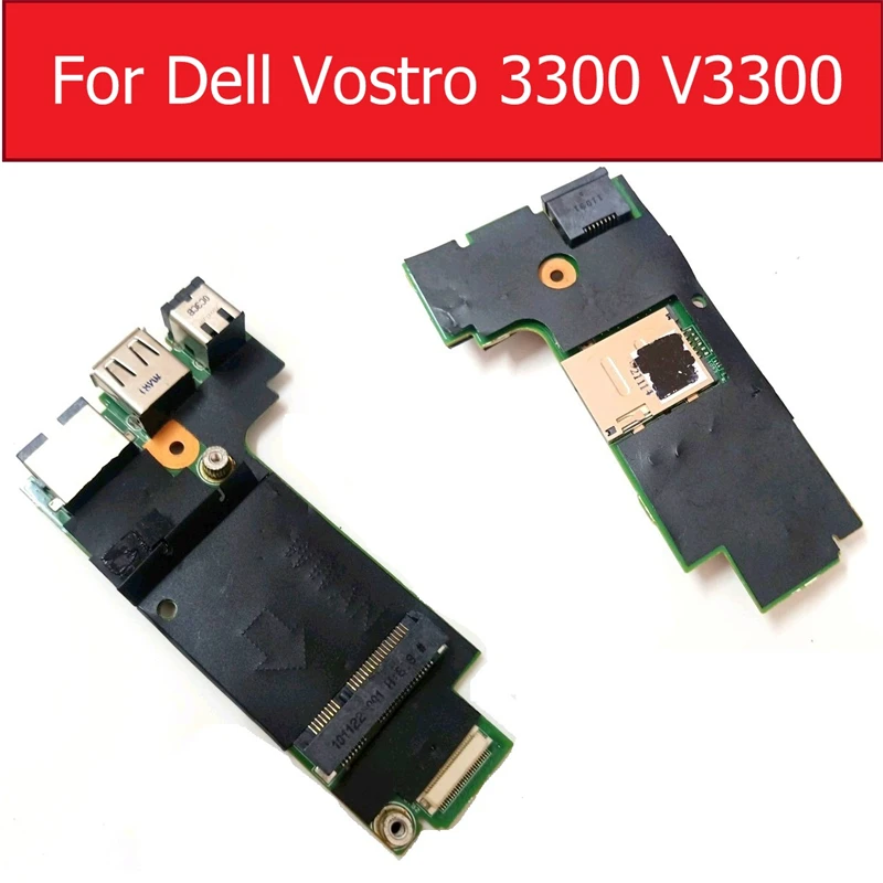 USB LAN Power Jack Board For Dell Vostro 3300 V3300 05G3D5 5G3D5 DC Input SIM Card Audio Jack Board Repair Parts
USB LAN Power Jack Board For Dell Vostro 3300 V3300 05G3D5 5G3D5 DC Input SIM Card Audio Jack Board Repair Parts