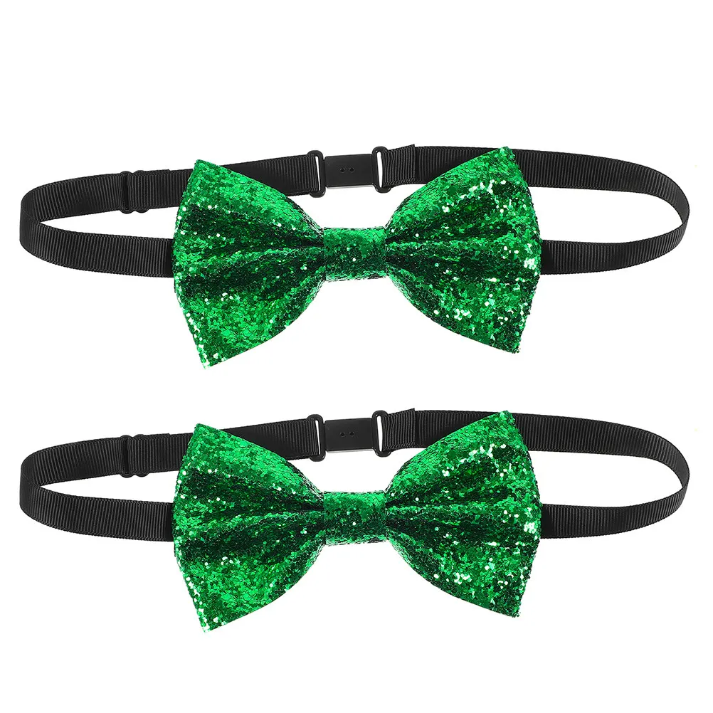 2Pcs Adjustable Glitter Bow Ties PU Sequin Bowtie for Men Boys Wedding Party Graduation Prom Carnival Halloween Formal Events
2Pcs Adjustable Glitter Bow Ties PU Sequin Bowtie for Men Boys Wedding Party Graduation Prom Carnival Halloween Formal Events