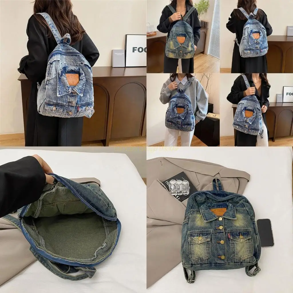 X90D Madeny Jean рюкзак для мужчин Женщины Большая школьная сумка с просторным пространством для хранения
X90D Madeny Jean рюкзак для мужчин Женщины Большая школьная сумка с просторным пространством для хранения