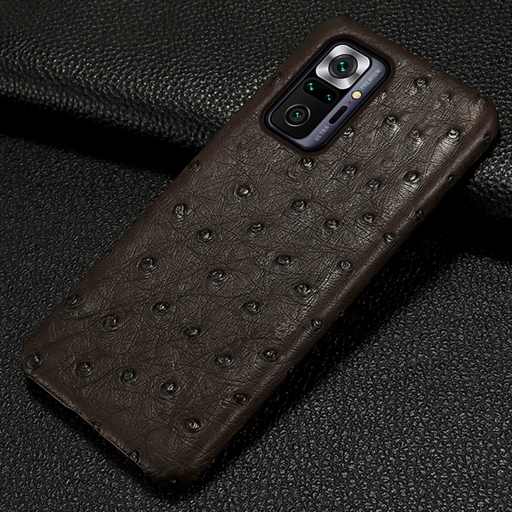 Чехол из натуральной кожи страуса для Xiaomi Redmi Note 13 Pro Plus, чехол для Mi 12S 13 Ultra 14 13T Pro 12T 11 12 14Pro Poco X6 Pro
Чехол из натуральной кожи страуса для Xiaomi Redmi Note 13 Pro Plus, чехол для Mi 12S 13 Ultra 14 13T Pro 12T 11 12 14Pro Poco X6 Pro