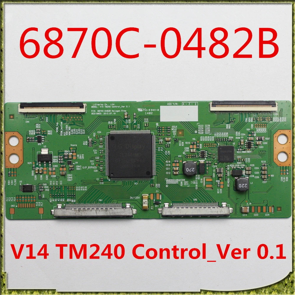 Tcon Board 6870C-0482B V14 TM240 Control_Ver 0.1 светодиодный для Φ LC420DUF (VG)(F1) TX-47AS650E T-con Board 6870C 0482B
Tcon Board 6870C-0482B V14 TM240 Control_Ver 0.1 светодиодный для Φ LC420DUF (VG)(F1) TX-47AS650E T-con Board 6870C 0482B