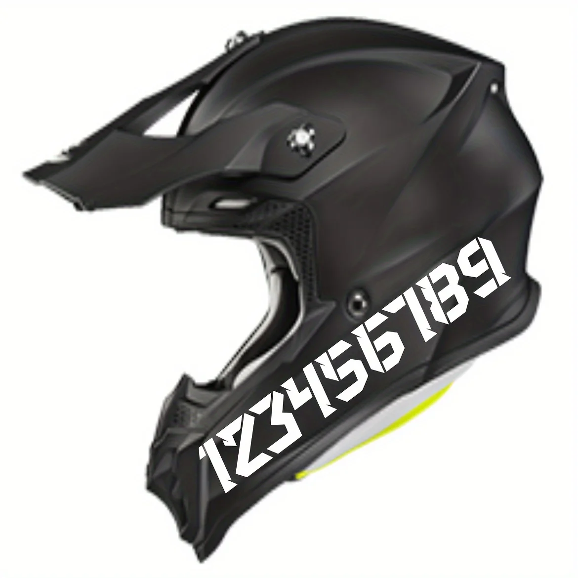 Waterproof Vinyl Decals for Motorcycle Helmet Bike Car Safety Decor 1set 2D Flat 0-9 Number Stickers Set
Waterproof Vinyl Decals for Motorcycle Helmet Bike Car Safety Decor 1set 2D Flat 0-9 Number Stickers Set