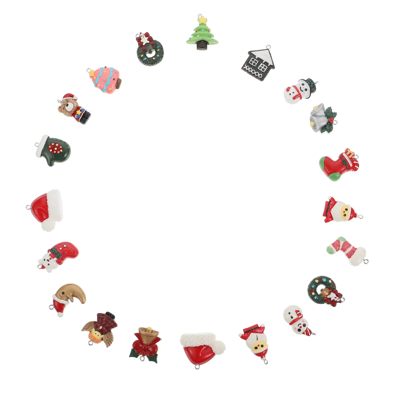 20 Pcs Resin Pendant Ornaments Xmas Style Pendants Design Small Tree Christmas Charm Jewelry Making Decorative Earring Charms
20 Pcs Resin Pendant Ornaments Xmas Style Pendants Design Small Tree Christmas Charm Jewelry Making Decorative Earring Charms