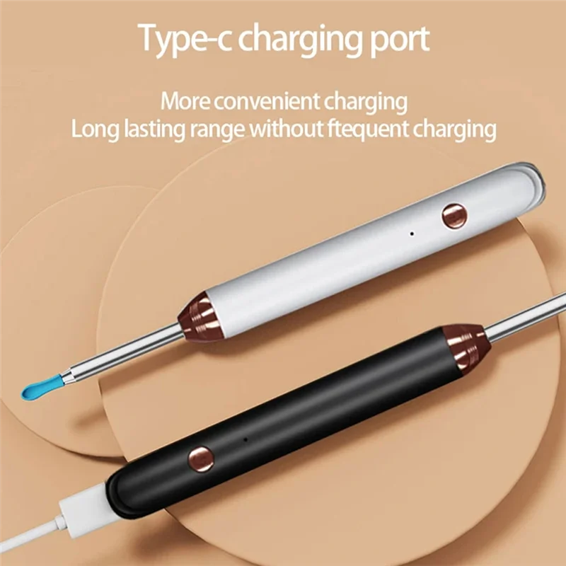ABKU-Smart Visual Ear Cleaner Wireless Wifi Ear Pick Otoscope Camera Borescope Luminous Ear Wax Health Care Ear Cleaner Kit
ABKU-Smart Visual Ear Cleaner Wireless Wifi Ear Pick Otoscope Camera Borescope Luminous Ear Wax Health Care Ear Cleaner Kit